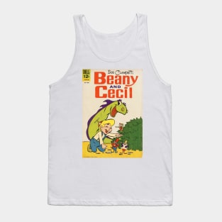 Beany and Cecil Comic Book Cover - Vintage Style - Authentic Tank Top